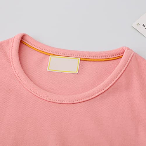 Frogwill Winter Toddler Girls Rainbow Pencils Sweatshirt Dress Long Sleeve Outfit3