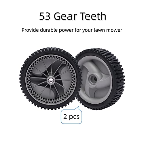 2 Pack Mower Front Drive Wheels For Craftsman Husqvarna 194231X460 401274X460 583719501 Wheel 8" X1-3/4 #TOP4