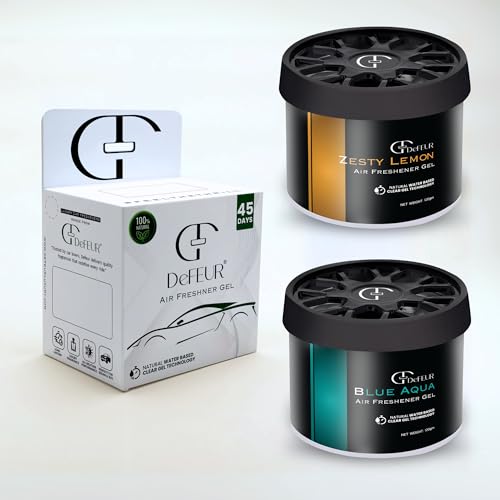 Image of Car freshener (Blue Aqua & Zesty Lemon), Gel, 1 Count