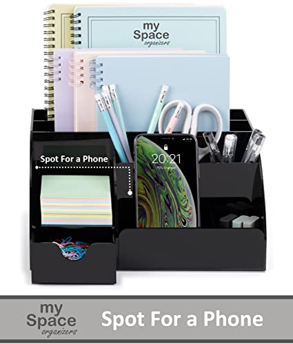 Accessoires de bureau en acrylique noir de qualité supérieure - 3