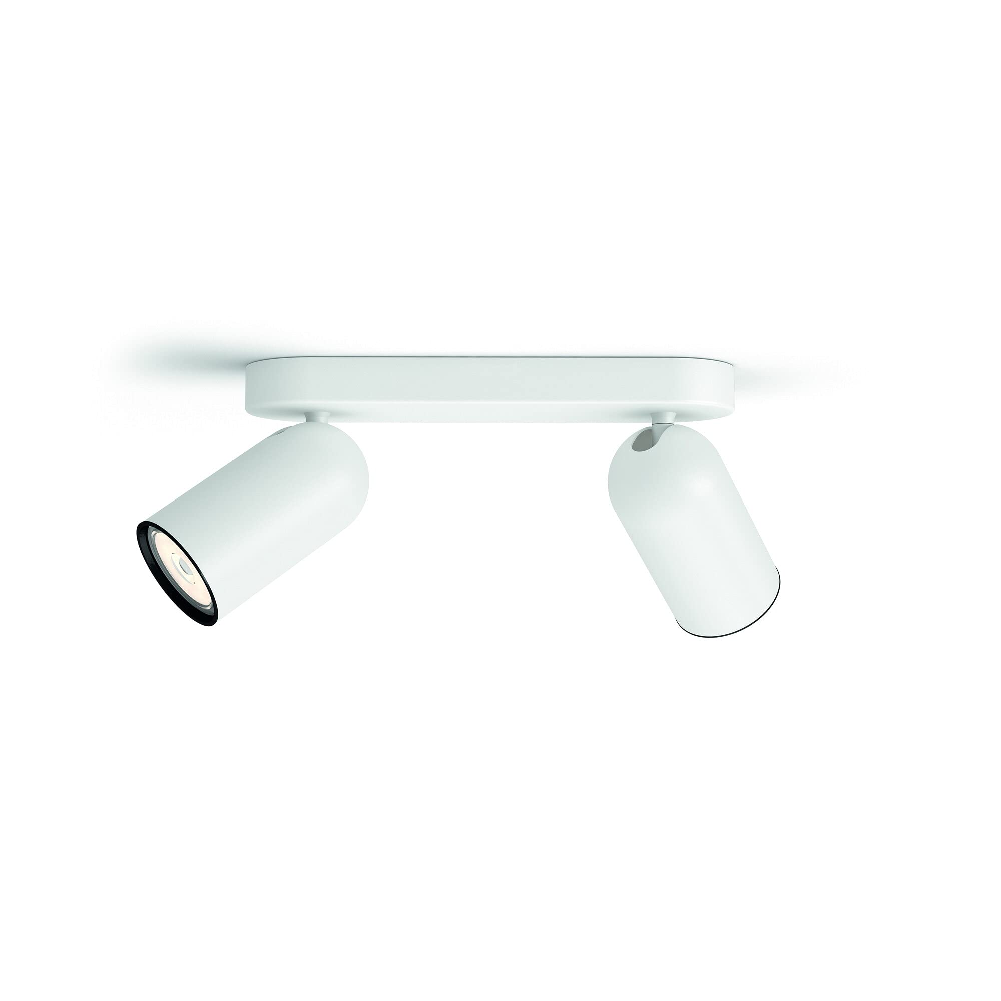 Philips myLiving Pongee Tavan/Duvar 2'li Beyaz Spot Lamba GU10 Duy (Ampul birlikte verilmez)