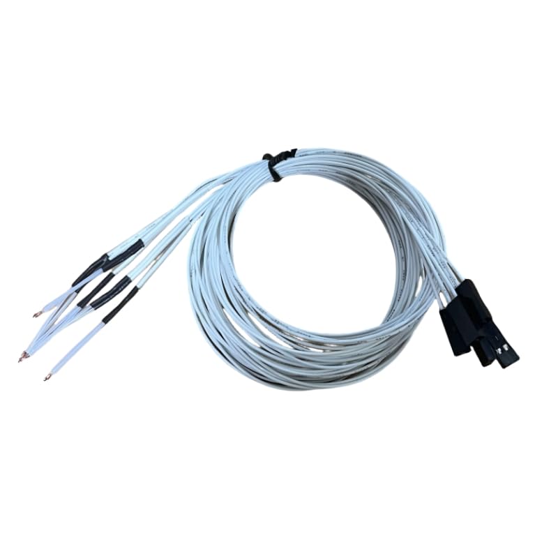 5Pcs 3D Printer Temperature Sensor with Dupont Connector NTC Thermistors 100K 3950 Single Ended Glass Sealing Temperature Measurement