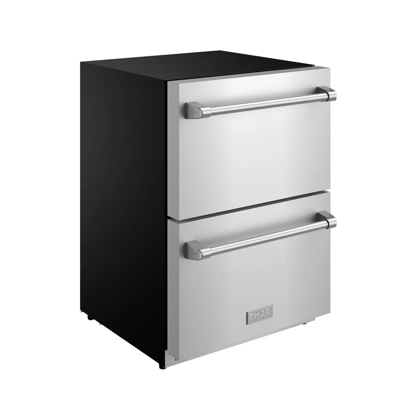 24 Inch Undercounter Built-In/Freestanding Drawer Freezer – Stainless Steel | Gordon Ramsay Series on Fridge.com - View 2