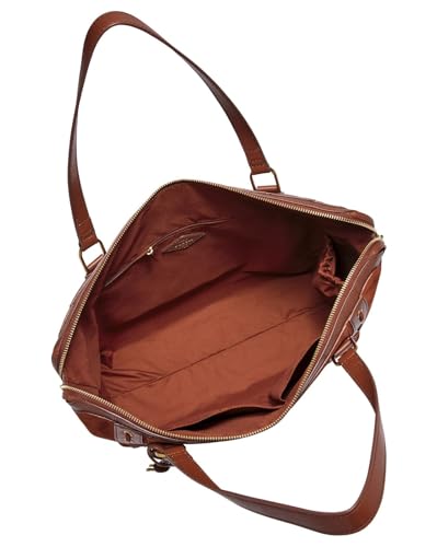 Fossil Jacqueline Tote Burnt Henna