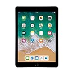 2018 Apple iPad (9.7-inch, WiFi, 128GB) Space Gray (Renewed)