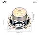 QUARKZMAN 2 Stück 10W 8 Ohm Kleine Lautsprecher Metallgehäuse Quadratisch Interner Mikro Anti-Magnet Lautsprecher für Mini-Lautsprecher DVD EVD Multimedia Mobile Tragbare Werbemaschine