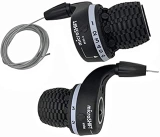 MicroShift 3X7 Speed Compatible For Shimano Bicycle Twist Grip Shift Gear Shifters