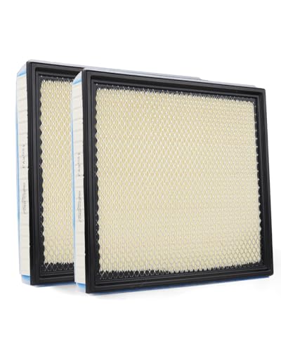 Image of 2-Pack Engine Air Filter Fits for 2020-2025 2026 Ford F250 F350 F450 F550 6.7L Powerstroke Diesel Air Filter Replacement FA2031 LC3Z-9601B WA10905 Car Accessories