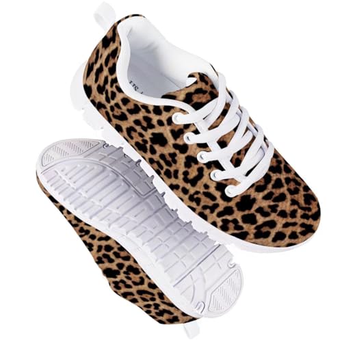 PinUp Angel Kid Girls Running Sports Sneakers Cute Casual Leopard/Floral Print Walking Shoes3