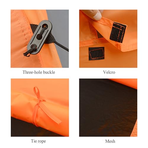 Carpa portátil plegable para camping, sombra para 2 personas miniatura 4