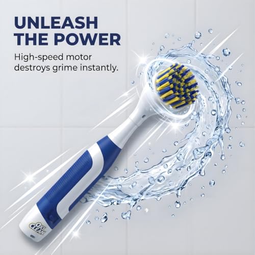 OxiClean Handheld Electric Scrubber - Replaceable Brush Heads, Waterproof - image 2