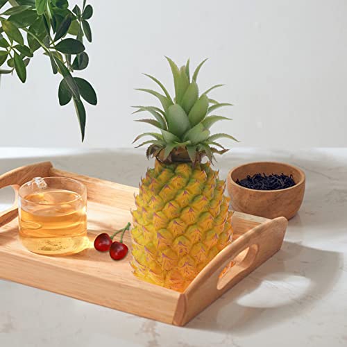 Woration Artificial Pineapple Fake Fruits Model Faux Simulation Lifelike For Summer Home Cabinet Table Party Kitchen Decor Realistic Photography Prop - 10.6 Inch #TOP6