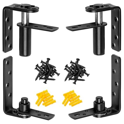 HFCENXIE Self-Return Saloon Door Hinges Cover