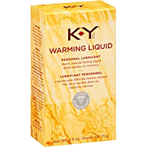 K-Y Warming Liquid Lubricant, 2.5 oz