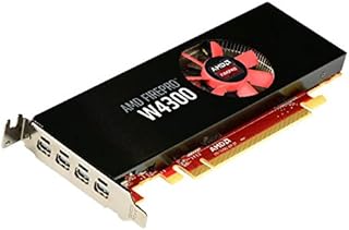 AMD FirePro W4300 4GB GDDR5 Low Profile Graphics Card PCI Express 3.0 x16 (Renewed)