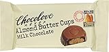 Chocolove Almond Butter Cups, Milk Chocolate, Non-GMO, 1.2 Oz (Pack of 12)