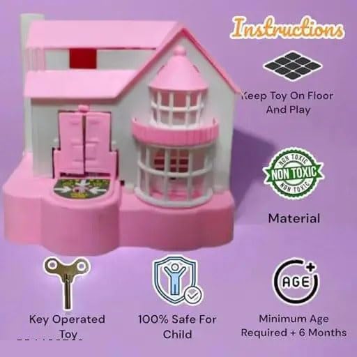 Image of Bgav House of Puppy Coin Bank Toy | Pink Puppy Piggy Bank | Coin Collecting Saving Box for Boys & Girls 3+ Years