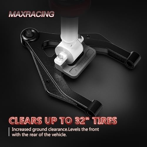 Image of Maxracing 2 inch Front End Leveling Kit Compatible with 2007-2026 Chevy Avalanche Silverado Suburban 1500 Tahoe Sierra Yukon XL1500