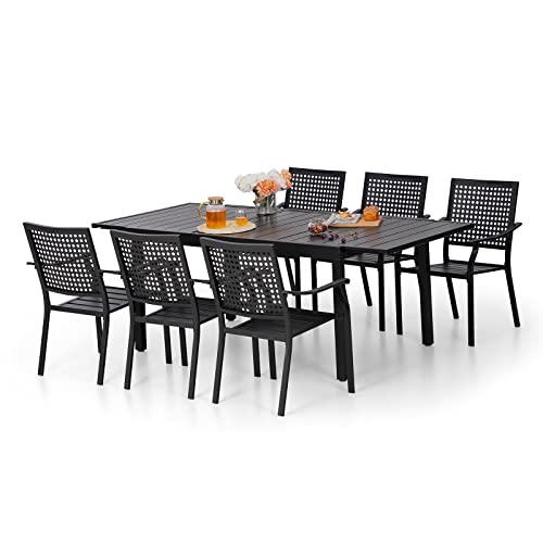 The 39 Best Comfy Metal Outdoor Dining Sets For 6 of 2024