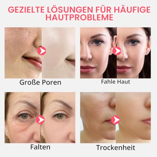 Bio Collagen Real Deep Mask, Minimiert die Poren, Reduziert Feine Linien und Falten, Hydrogel Maske für die Nacht… – Ansicht 3