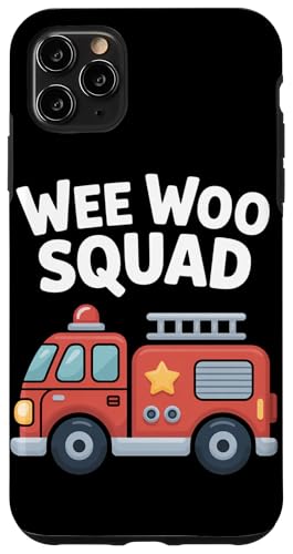Wee Woo Squad hԃAhx`[ X}zP[X iPhone 11 Pro Max p