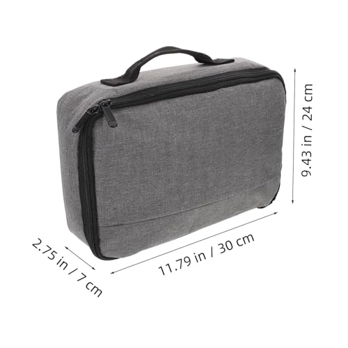 Funda portátil para proyector Tofficu para uso en casa y oficina, estuche protector con asa para proyectores digitales, diseño elegante para viaje y uso diario miniatura 2