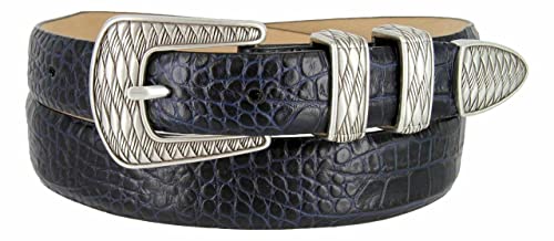BS8155_Genuine Full-Grain Cowhide Leather Designer Dress Belt,1-1/8