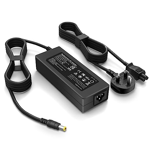 SIKER ACER 65W Laptop Charger, 19V 3.42A 65W Charger Adapter Power Supply for Acer Aspire V5 V7 V3 R3 R7 S3 E1 E5 F5 M5 E15 ES1 F15 Notebook, Tip: 5.5 * 1.7mm