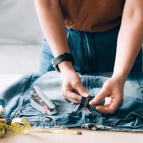 HOODANCOS Handnaaimachine 1 PC Mini Handmatige Naaimachine Handnaaimachine Draagbare Naainietmachine Gemakkelijk Voor Op Reis Thuiskantoor Autogebruik Snelle Reparatietool - Image 8