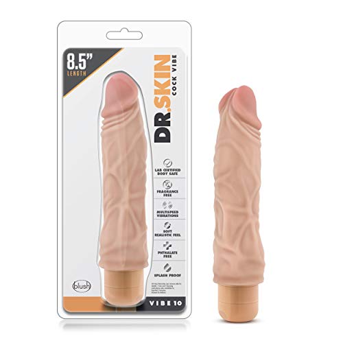 Blush Vibromasseur Réaliste DR Skin N°10 22 cm