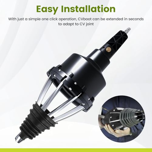 LORPHEIR Universal CV-Gelenkmanschetten Spreizer Set - Pneumatic CV Joint Boot Spreader & Expander - Ideal für alle Universal- und Originalfahrzeug CV Joint Boots, 72-130Psi