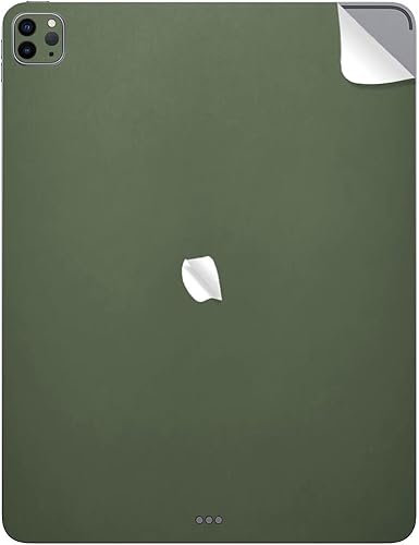 Vista 73 de SopiGuard Skin adhesivo para iPad Pro 2021 de 12.9 pulgadas, modelo A2378 de 5ª generación de precisión de borde a borde trasero y laterales