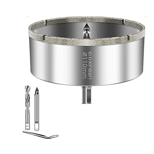 Broca para vidrio con posicionador 110 mm miniatura 1