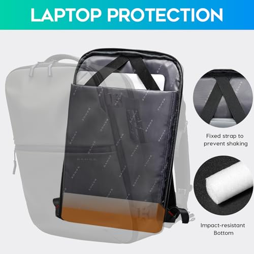 Image of BANGE Sleek Fashion Backpack Combines Anti-Theft Security with Lightweight Comfort for Trendy Travelers