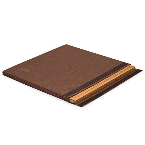 Yellow Mountain Imports Bamboo 0.8-Inch Etched Reversible 19X19 / 13X13 Go Game Set Board With 9.2Mm Double Convex Yunzi Stones And Bamboo Wood Bowls Set - Classic Strategy Board Game (Baduk/Weiqi) #TOP7