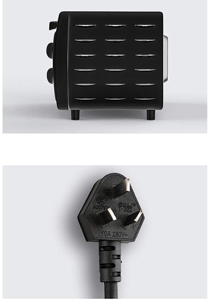 Elektryczny mini piekarnik, domowy 10-litrowy piekarnik do pieczenia z wieloma funkcjami gotowania Grill regulowany zegar sterujący temperaturą