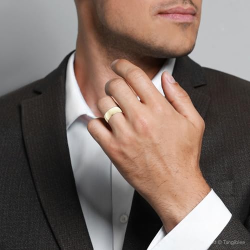 P3 POMPEII3 9mm Dome High Polished Wedding Band 10K Yellow Gold3