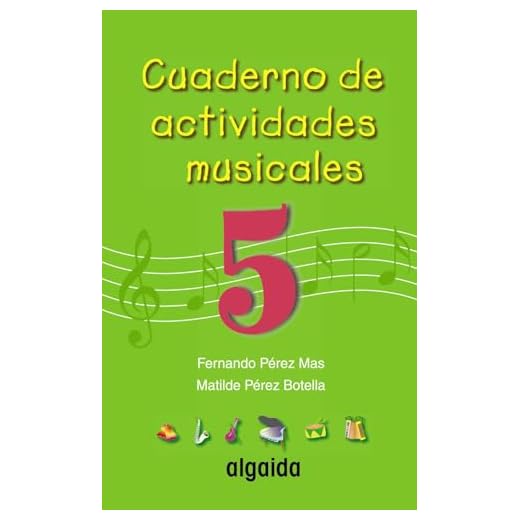 Cuaderno de actividades musicales 5 - 9788484334408