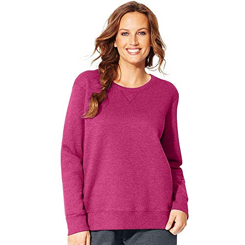 JMS ComfortSoft EcoSmart V-Notch Crewneck Women's Sweatshirt