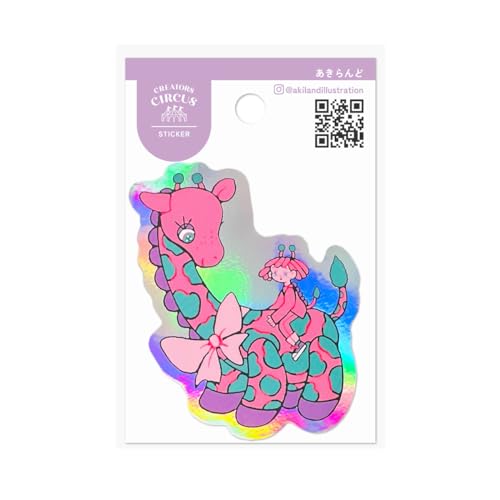 �t�����e�B�A �N���G�C�^�[�Y�T�[�J�X �X�e�b�J�[ �L�����Ə��̎q �T�C�Y�F��W7 D0.1 H10.5 CS37012