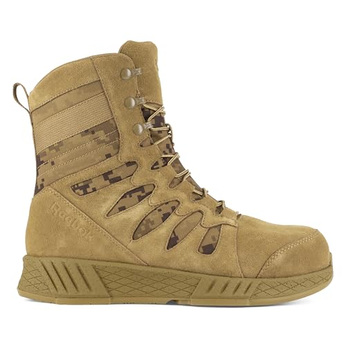 Image of Reebok Work Men's Floatride Energy Tactical Coyote Digi-Cam Composite Toe Boots