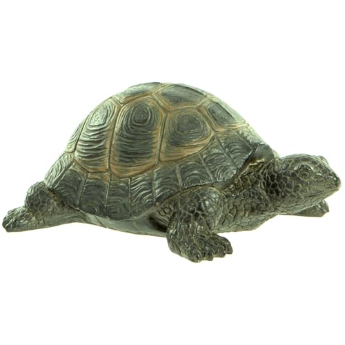 Animal Crackers Décoration de jardin en résine résistante aux intempéries en forme de tortue