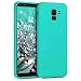 Produktbild kwmobile Hülle kompatibel mit Samsung Galaxy J6 - Handyhülle - Handy Case in Neon Türkis