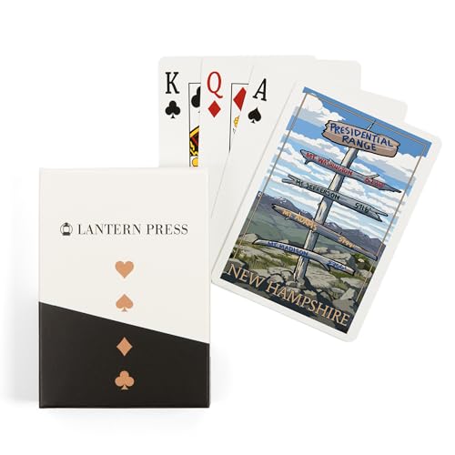 Lantern Press Presidential Range naipes poker 52