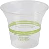 World Centrics 100% Biodegradable, 100% Compostable PLA 10 Oz Cold Cup Package of 200