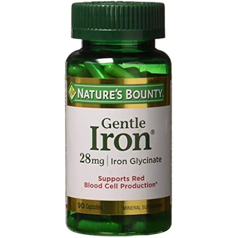 Nature's Bounty Gentle Iron Capsules Cover