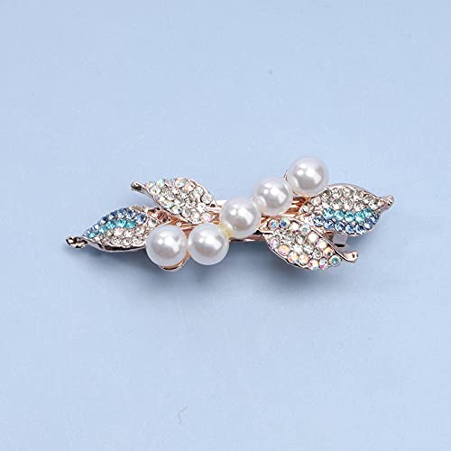 Yheakne - Fermaglio per capelli con perle e