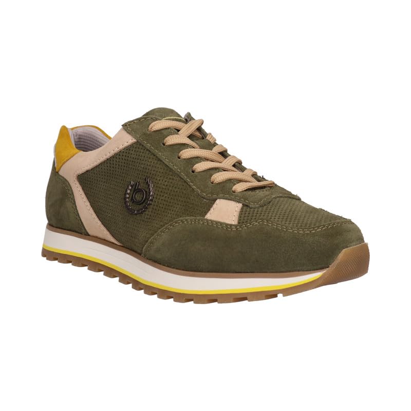 Image of Bugatti Garnet Evo Suede Leather Mens Sneakers