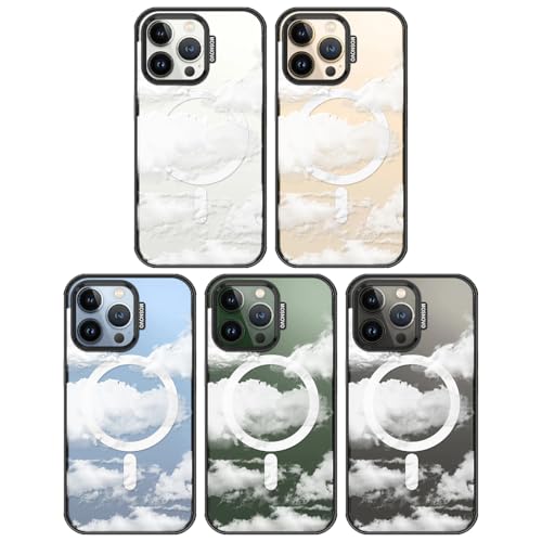 Coque iPhone 13 Pro Max Nuage MOSNOVO compatible MagSafe antichoc