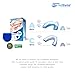 The ConfiDental Mouth Guard for Teeth Grinding and Clenching - Moldable Dental Nightguard Protection for Moderate Grinding with Additional Heavy-Duty - 4-Pack (3 Regular, 1 Heavy-Duty)